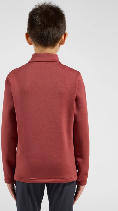 Odlo Berra Mid Layer Half Zip Laufshirt langarm spiced apple (Junior)