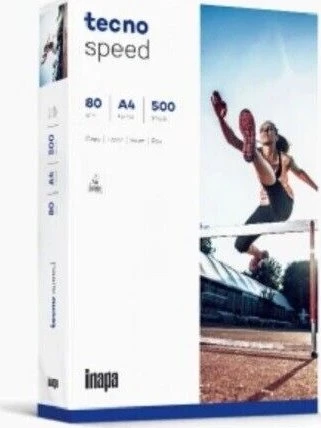 inapa tecno Speed Office Kopierpapier matt weiß, A4, 80g/m², 2500 Blatt