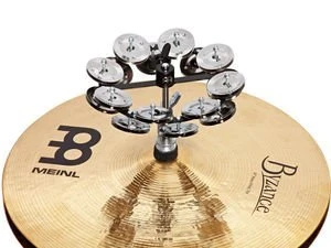 Meinl Headliner Series Hihat Tambourine Steel 2 Rows