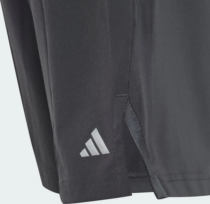 adidas Training Aeroready Trainingshose kurz carbon/reflective silver (Junior)