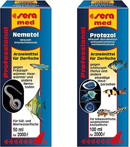 sera med Professional Protazol gegen Weißpünktchenkrankheit, 100ml