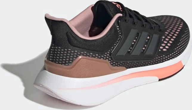adidas EQ21 core black/grey six/wonder mauve (Damen)