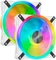 Corsair QL Series iCUE QL140 RGB PWM Dual Fan Kit, weiß, LED-Steuerung, 140mm, 2er-Pack Vorschaubild