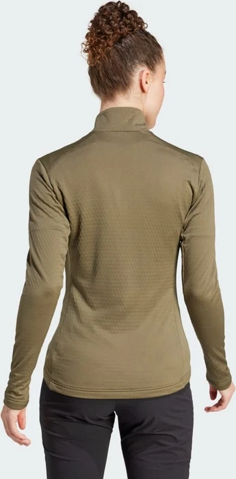 adidas Terrex Multi Light Fleece Jacke olive strata (Damen)