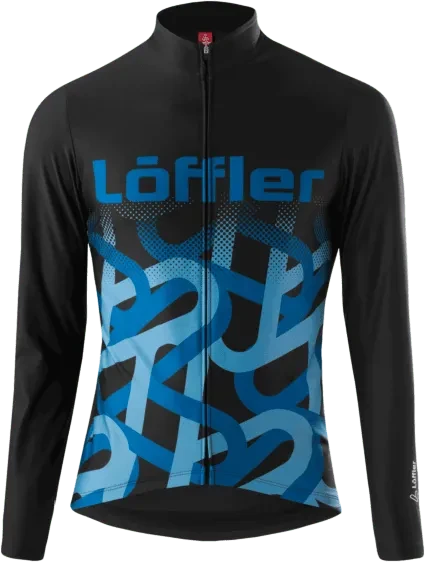 Löffler Ambassador Mid Trikot langarm schwarz (Herren)