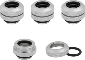 Corsair Hydro X Series XF Hardline, OD Fitting G1/4" auf 12mm, chrome, 4er-Pack
