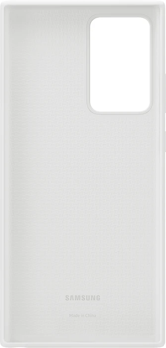 Samsung Silicone Cover für Galaxy Note 20 Ultra mystic white