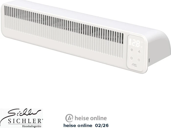 Sichler ZX7968-944 41cm Akku-Heizkörperventilator
