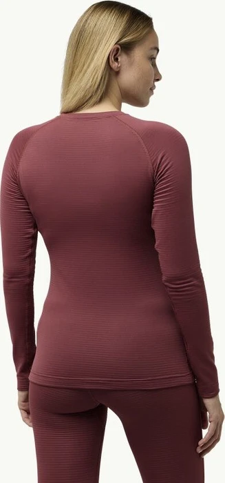 Jack Wolfskin Infinite Warm Funktionsshirt langarm red ochre (Damen)