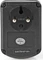 Nedis Umrichter 230V-110V, ungeerdete USA Buchse auf Schutzkontakt Stecker, 45W, schwarz Vorschaubild