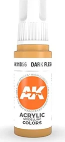AK-Interactive 3rd Gen Acrylic Colors Acrylic Modelling Colors dark flesh, 17ml
