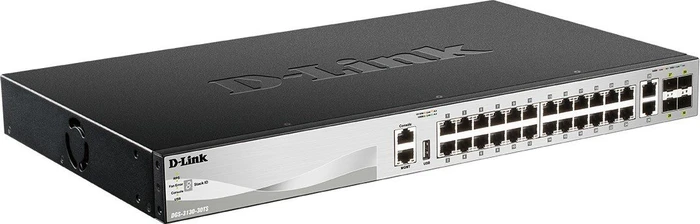 D-Link DGS-3130 Rackmount Gigabit Managed Switch, 26x RJ-45, 4x SFP+