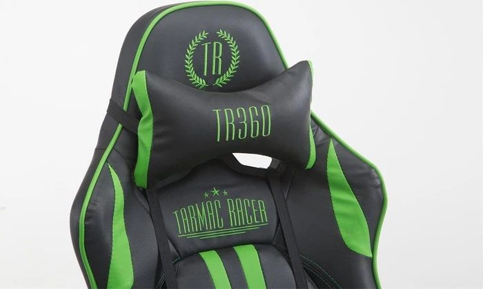 CLP Racing Limit V2 Kunstleder Gamingstuhl, schwarz/grün