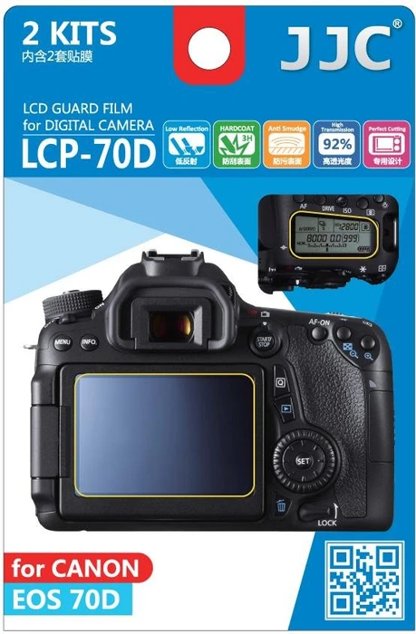 JJC Displayschutz für Canon EOS 70D