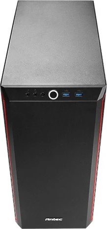 Antec P7 schwarz/rot, Acrylfenster