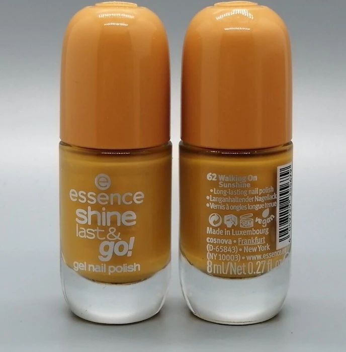 Essence Shine Last & Go Gel Nagellack 62 walking on sunshine, 8ml