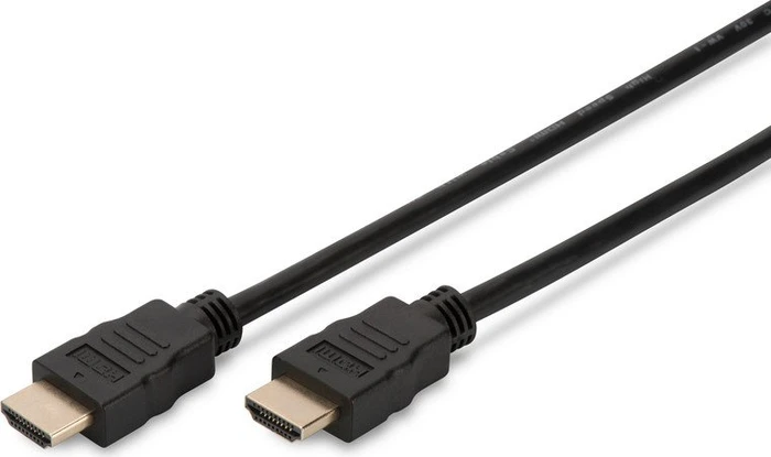 Digitus High Speed mit Ethernet HDMI Kabel schwarz, 2m