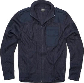 Brandit BW Cardigan Strickjacke navy (Herren)