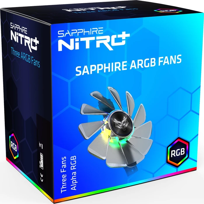 Sapphire Nitro+ ARGB Fans, 3er-Pack