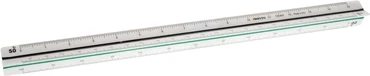 Aristo Dreikantmaßstab Maschinenbau 30cm, weiß