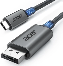 Acer OCB246 USB-C [Stecker] auf DisplayPort [Stecker] Adapterkabel, 3m