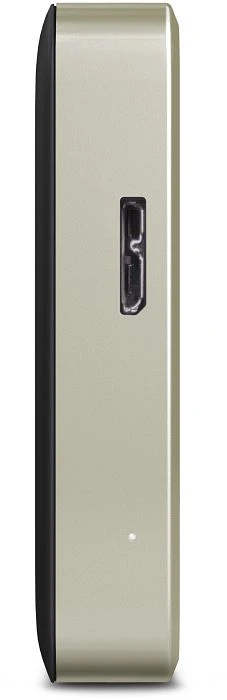Western Digital WD My Passport Ultra Metal gold - Anniversary Edition - 2TB, USB 3.0 Micro-B