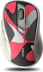 Rapoo M500 Silent Multi-mode Wireless Camouflage rot, USB/Bluetooth (184339)