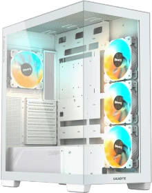GIGABYTE AORUS C500 Panoramic Stealth Ice, weiß, Glasfenster (GB-C500PI ST)