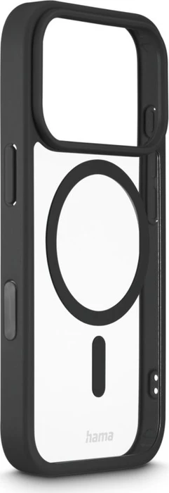 Hama Handyhülle Frame Protect magnetisch für Apple iPhone 17 Pro transparent/schwarz