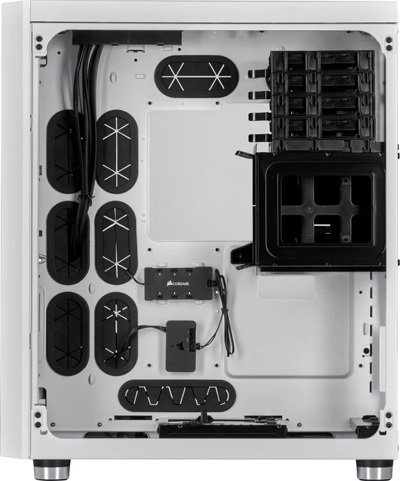 Corsair Crystal Series 680X RGB, weiß, Glasfenster
