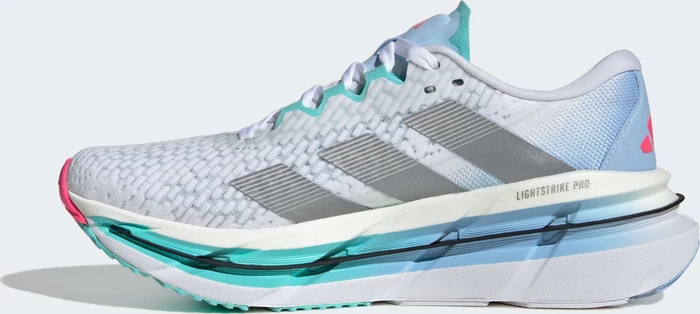 adidas Adistar Byd cloud white/silver metallic/flash aqua (Damen)