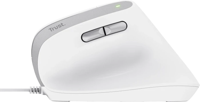 Trust Bayo II Ergonomic Mouse weiß, ECO zertifiziert, USB