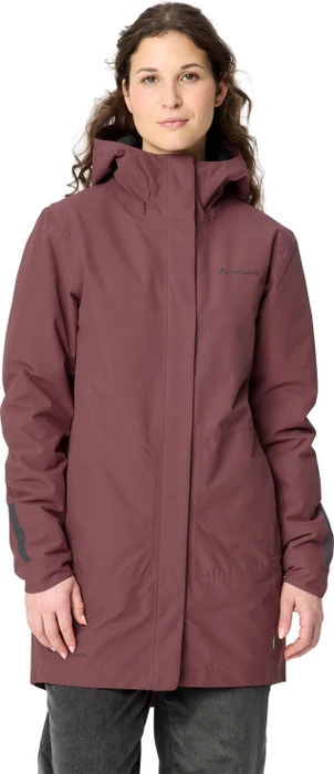Vaude Cyclist Padded II Funktionsmantel ruby dusk (Damen)