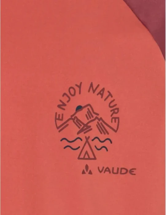 Vaude Solaro III Funktionsshirt kurzarm hotchili (Junior)