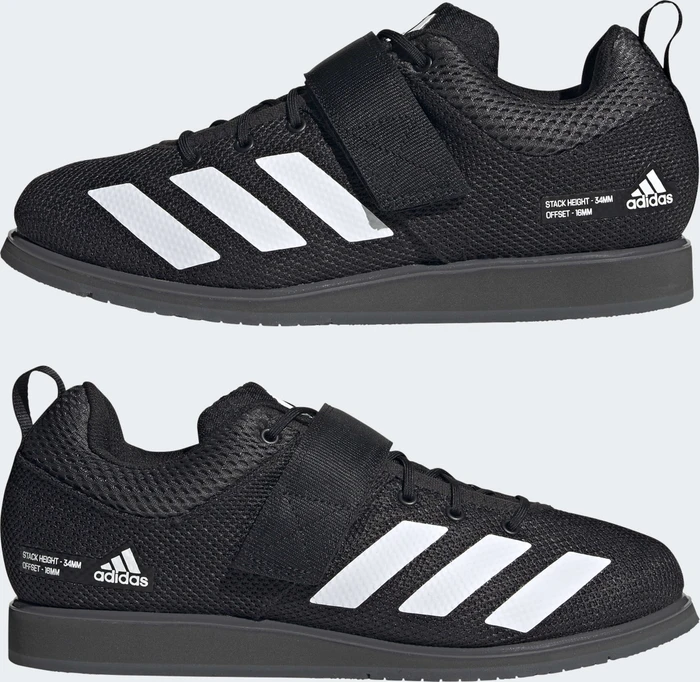 adidas Powerlift 5 core black/cloud white/grey six (Herren)