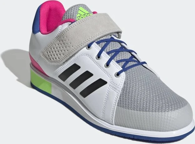 adidas Power Perfect 3 Tokyo cloud white/core black/team solar green (Herren)