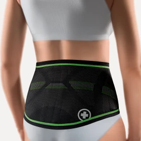 Bort Medical StabiloBasic Lady Sport Rückenbandage mit Pelotte Größe 4, 1 Stück