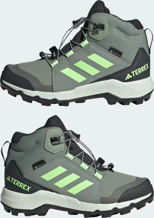 adidas Organizer Mid GTX silver green/green spark/crystal jade (Junior)