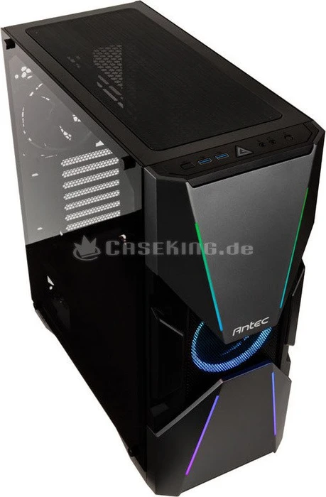 Antec Prime Dark Avenger DA601, Glasfenster