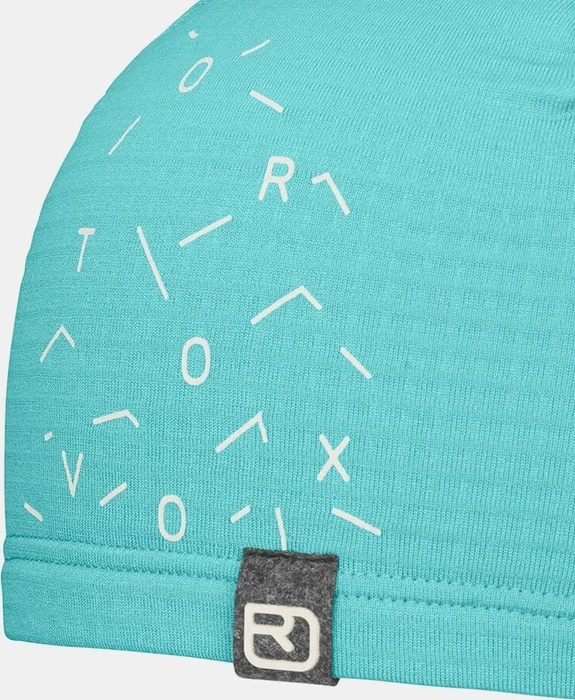 Ortovox Fleece Light Grid Beanie ice waterfall