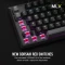 Corsair Gaming K70 CORE TKL RGB, Carbon Gray, schwarz/grau, MLX RED V2, USB, US Vorschaubild