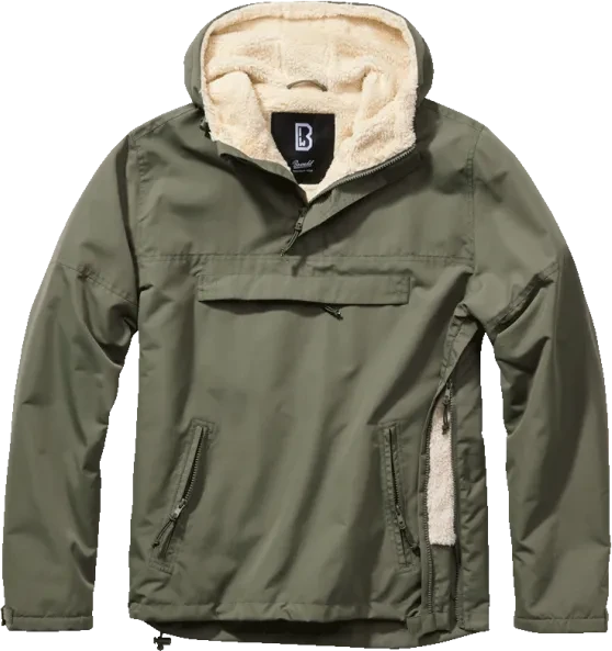 Brandit Windbreaker Sherpa Anorak olive (Herren)