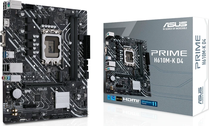 ASUS Prime H610M-K D4 (Intel 1700)