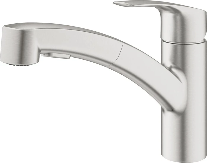 Grohe Eurosmart Einhand-Spültischbatterie 1/2" supersteel
