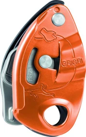 Petzl GriGri 3 halbautomatisches Sicherungsgerät rot/orange