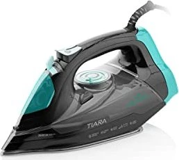 eta Tiara II Dampfbügeleisen schwarz/türkis