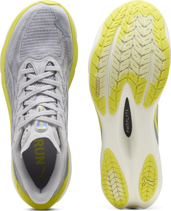 Puma Deviate Nitro 4 vibrant silver/lux lime (Herren)