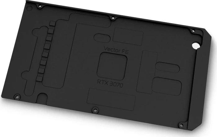 EK Water Blocks Quantum Line EK-Quantum Vector FE RTX 3070 Backplate schwarz