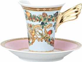 Rosenthal Versace Le Jardin de Versace Kaffeetassen-Set 180ml, 2-tlg.