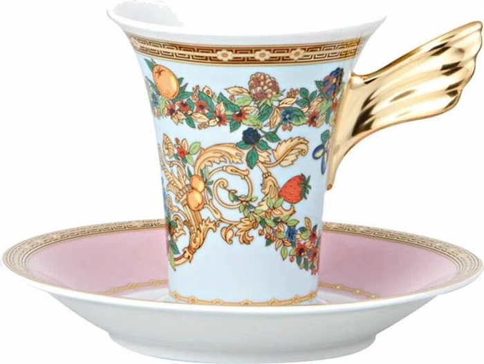 Rosenthal Versace Le Jardin de Versace Kaffeetassen-Set 180ml, 2-tlg.
